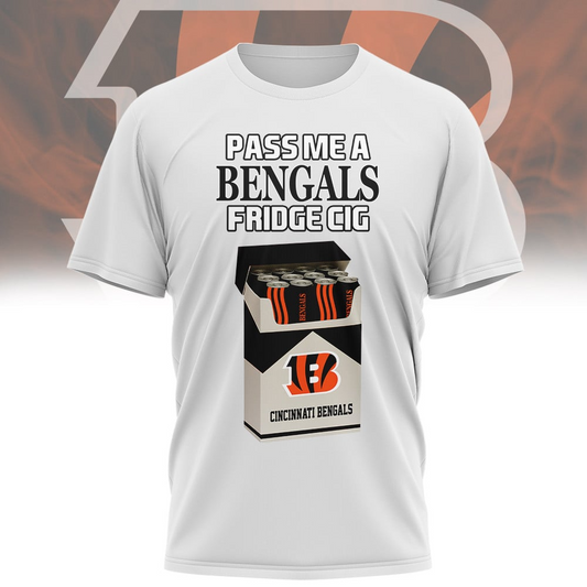 CIN x NFL Personalized Fridge Cig 3D Shirt DDT CTND