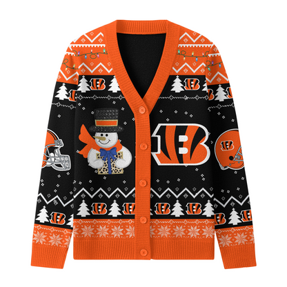 CIN x NFL Premium Knitted Cardigan Jacket DDT CTND