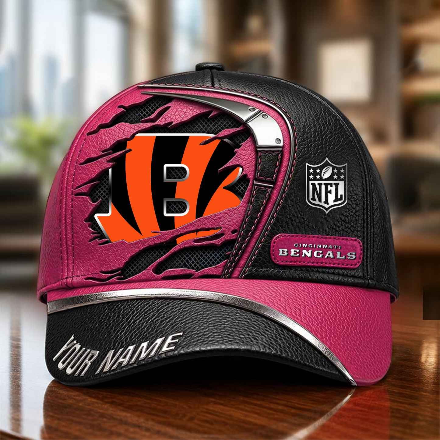 CIN x NFL Premium Multicolor 3D Cap 200626