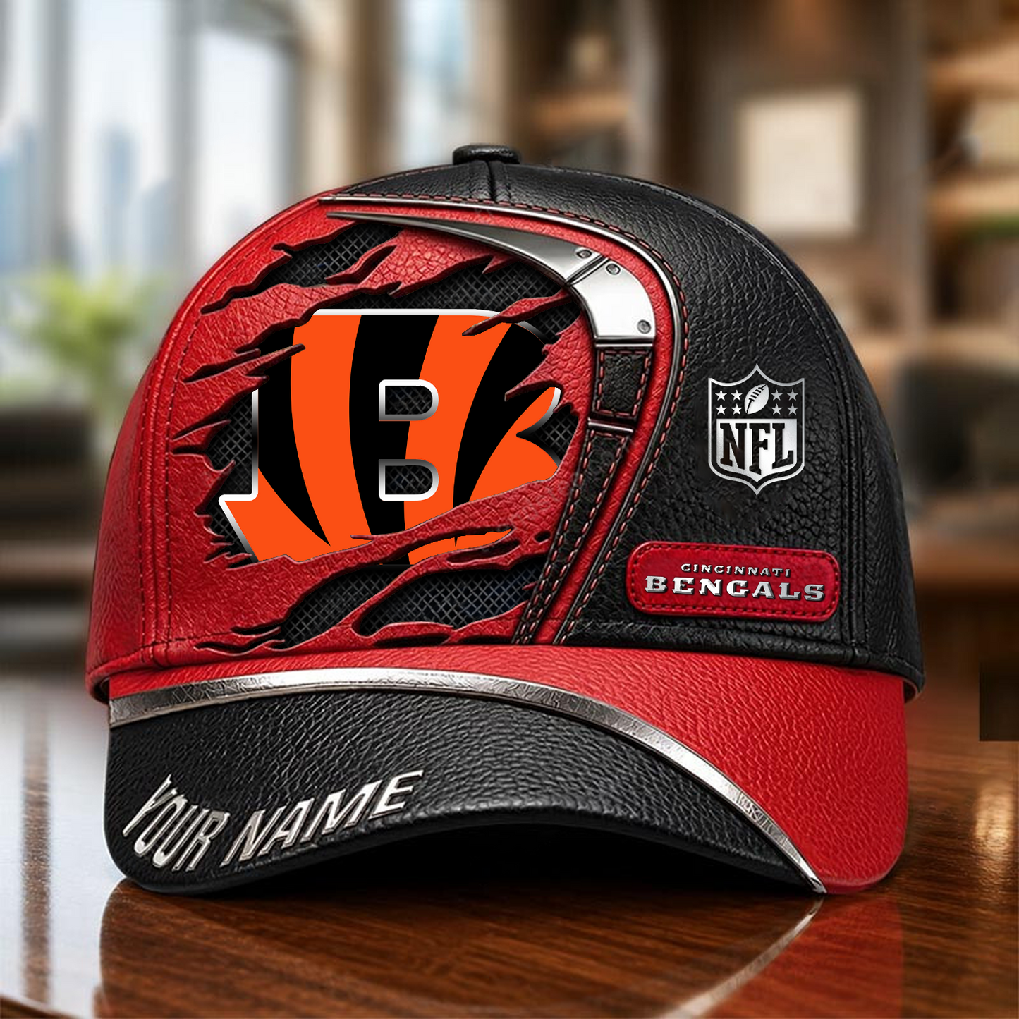 CIN x NFL Premium Multicolor 3D Cap 200626