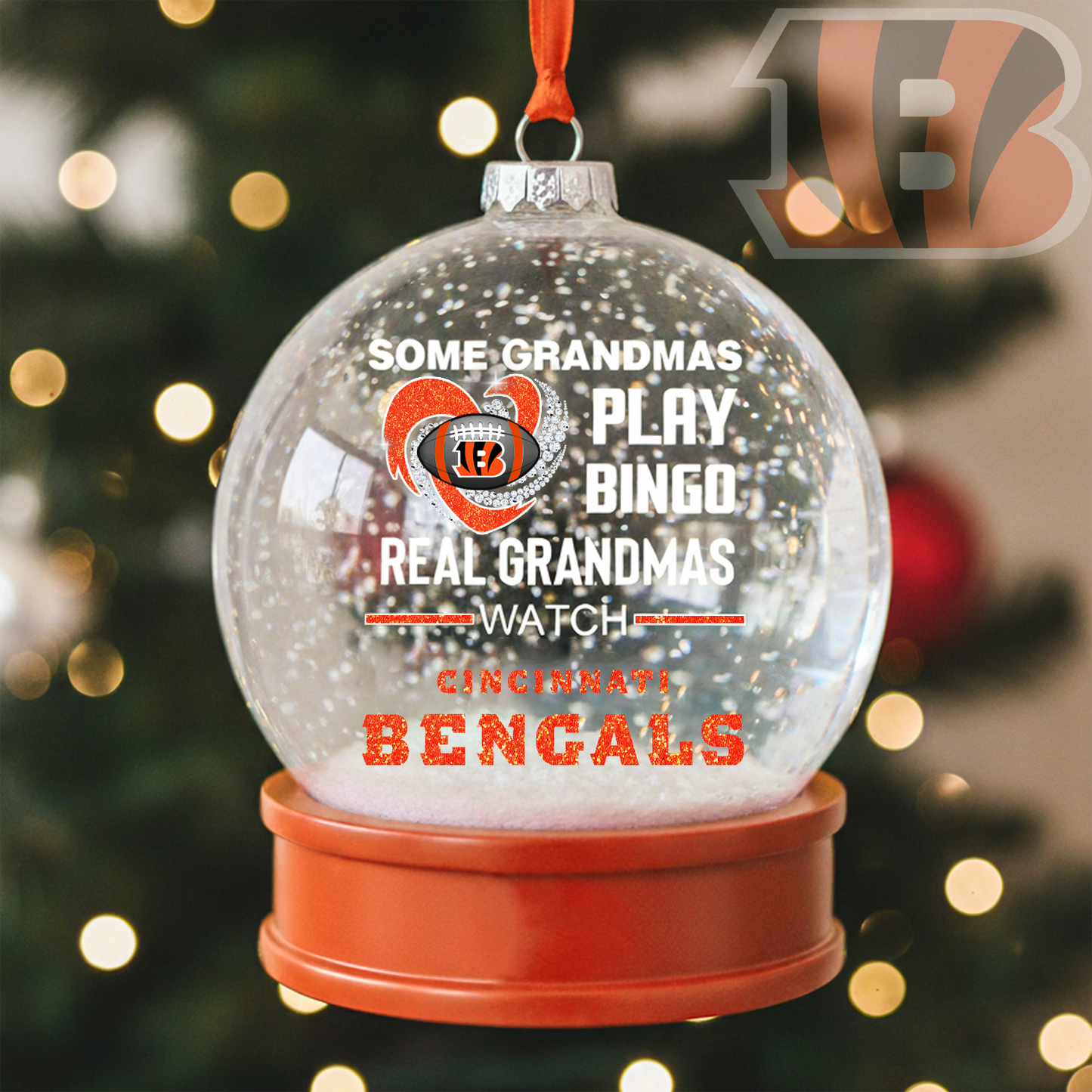CIN x NFL SPECIAL ORNAMENT DATND TANTD