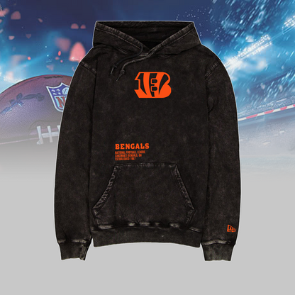 CIN x NFL Sport Night Black Hoodie DATND TANTD 151125