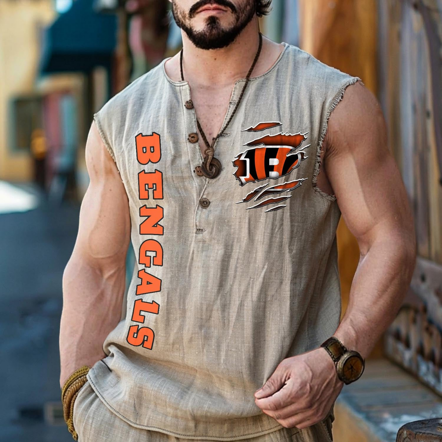 CIN x NFL Tank Tops 2805 DatND DVT