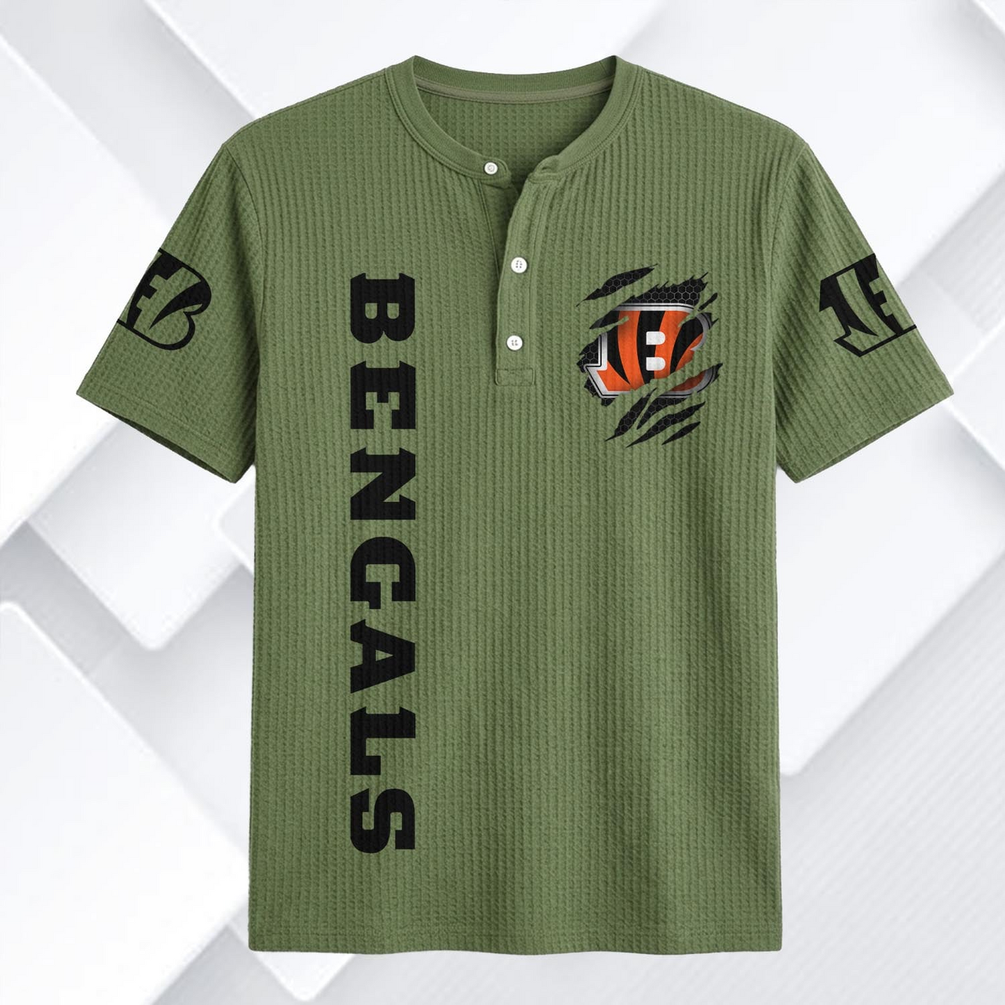 CIN x NFL Waffle Short-Sleeve Shirt 2205 DatND DVT