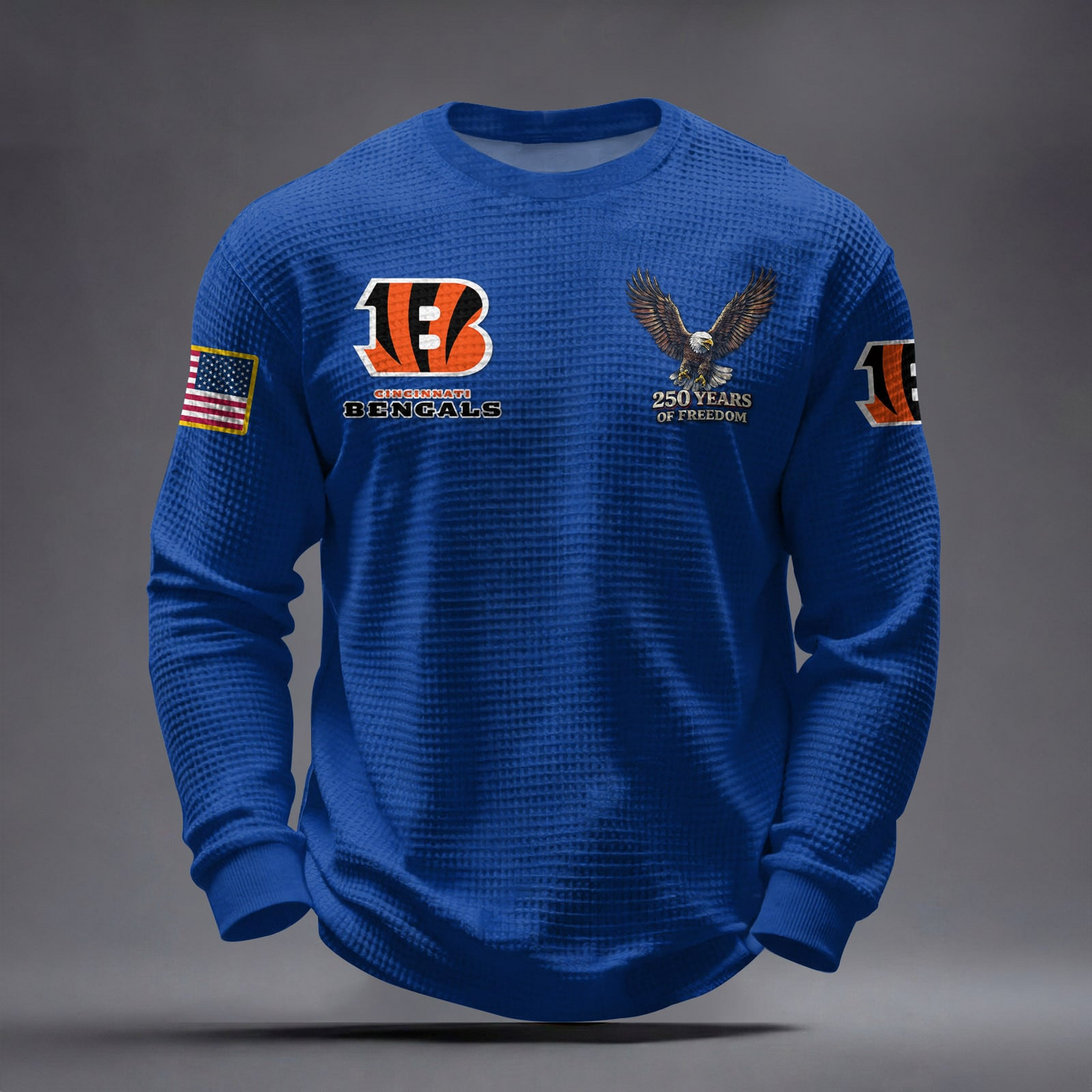 CIN x NFL Waffle Sweatshirt DatND DVT