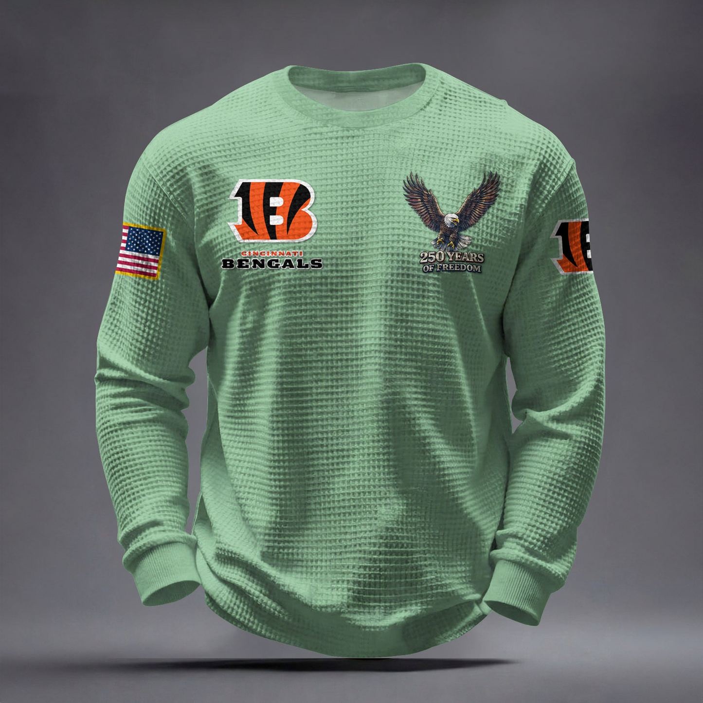 CIN x NFL Waffle Sweatshirt DatND DVT