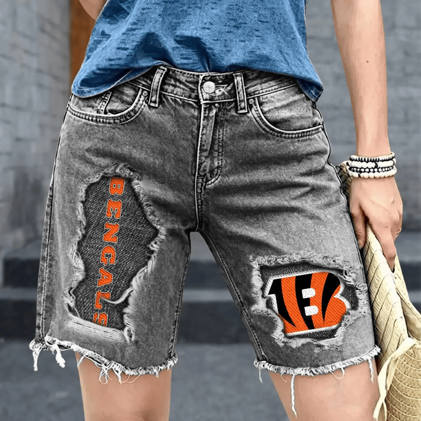 CIN x NFL Women's Jeans V1 DATND TANTD 060626