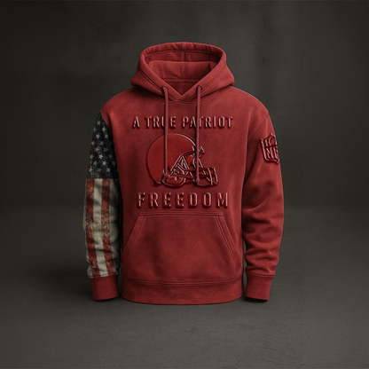 CLE NFL Retro Style Hoodie DDT  NTL