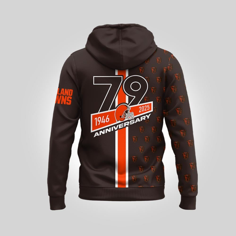 CLE Premium NFL Anniversary Celebration Hoodie DDT NTL