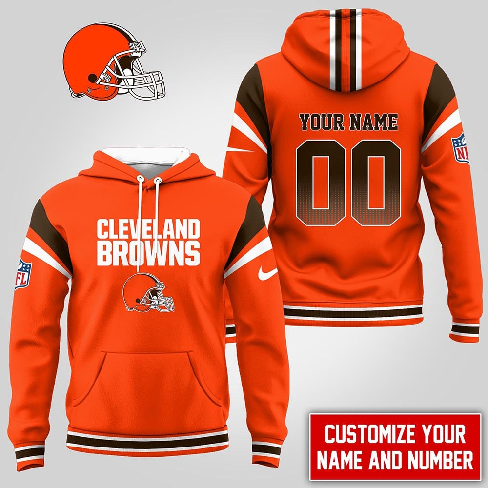CLE Premium NFL Customized Hoodie DDT NTL