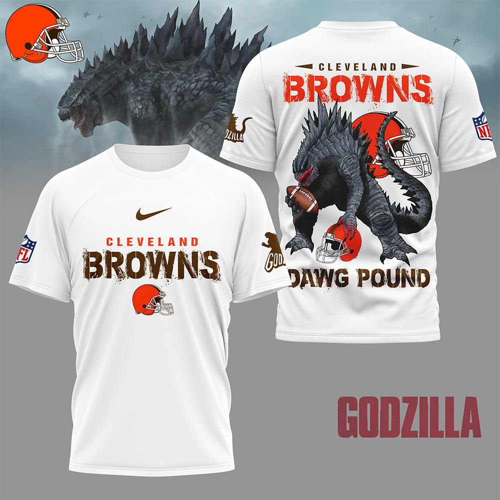CLE Premium NFL Godzilla Football Shirt DDT CTND