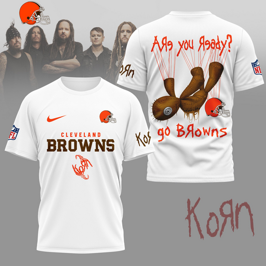 CLE Premium NFL Korn Fan Shirt DDT CTND