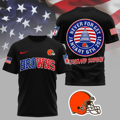 CLE Premium NFL Never Forget January 6th 3D Shirt DDT 281125 NTL