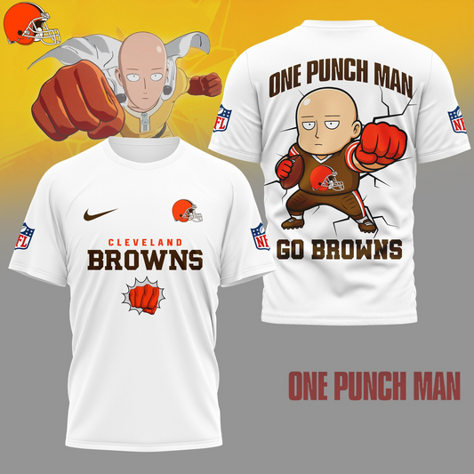 CLE Premium NFL One Punch Man Fan 3D Shirt DDT NTL