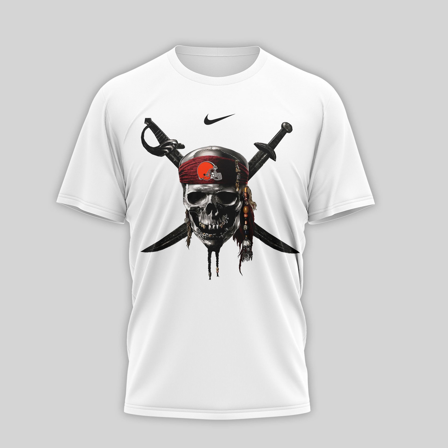 CLE Premium NFL Pirates Of The Caribbean 3D Shirt DDT NTL