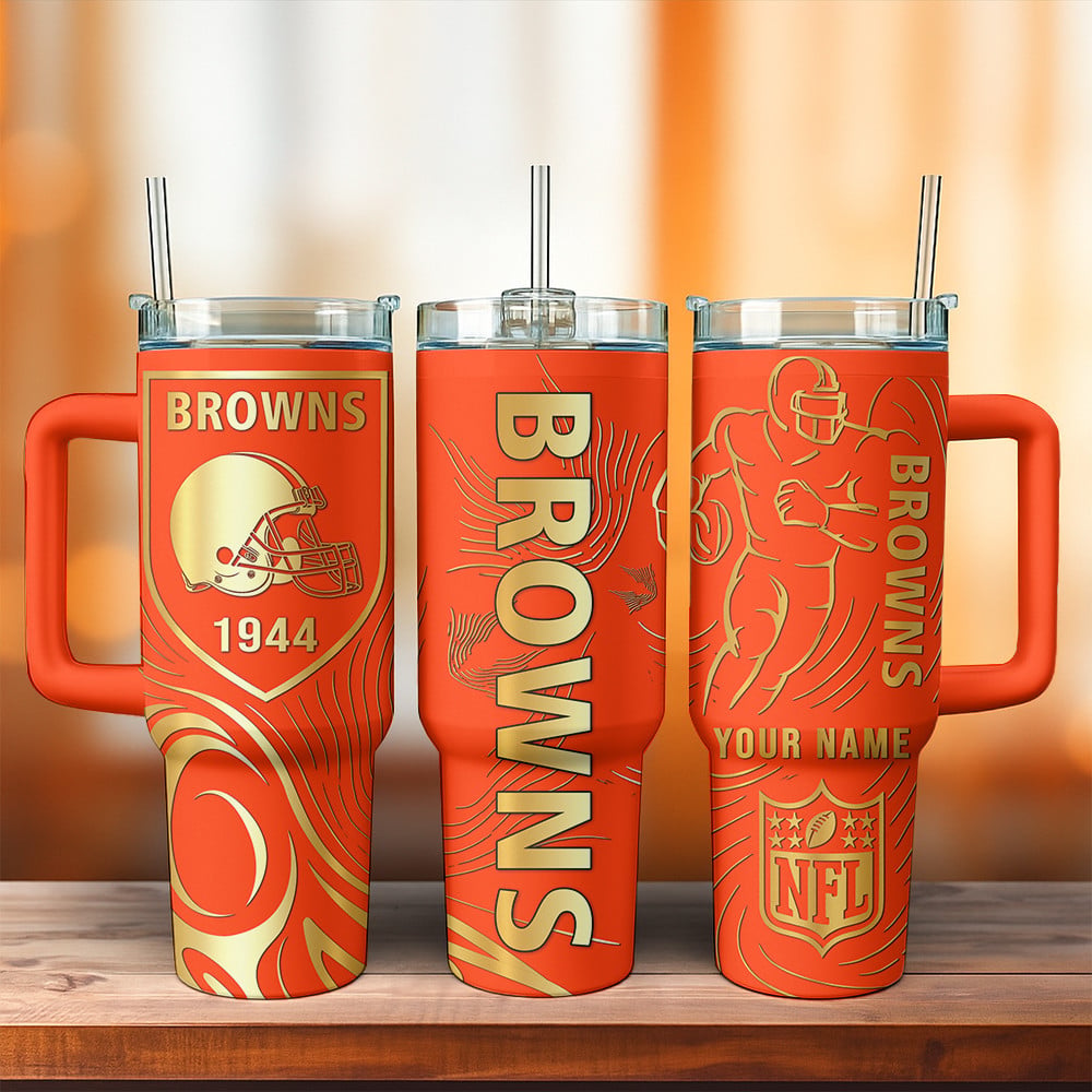 CLE Premium NFL Stanley Tumbler DDT NTL