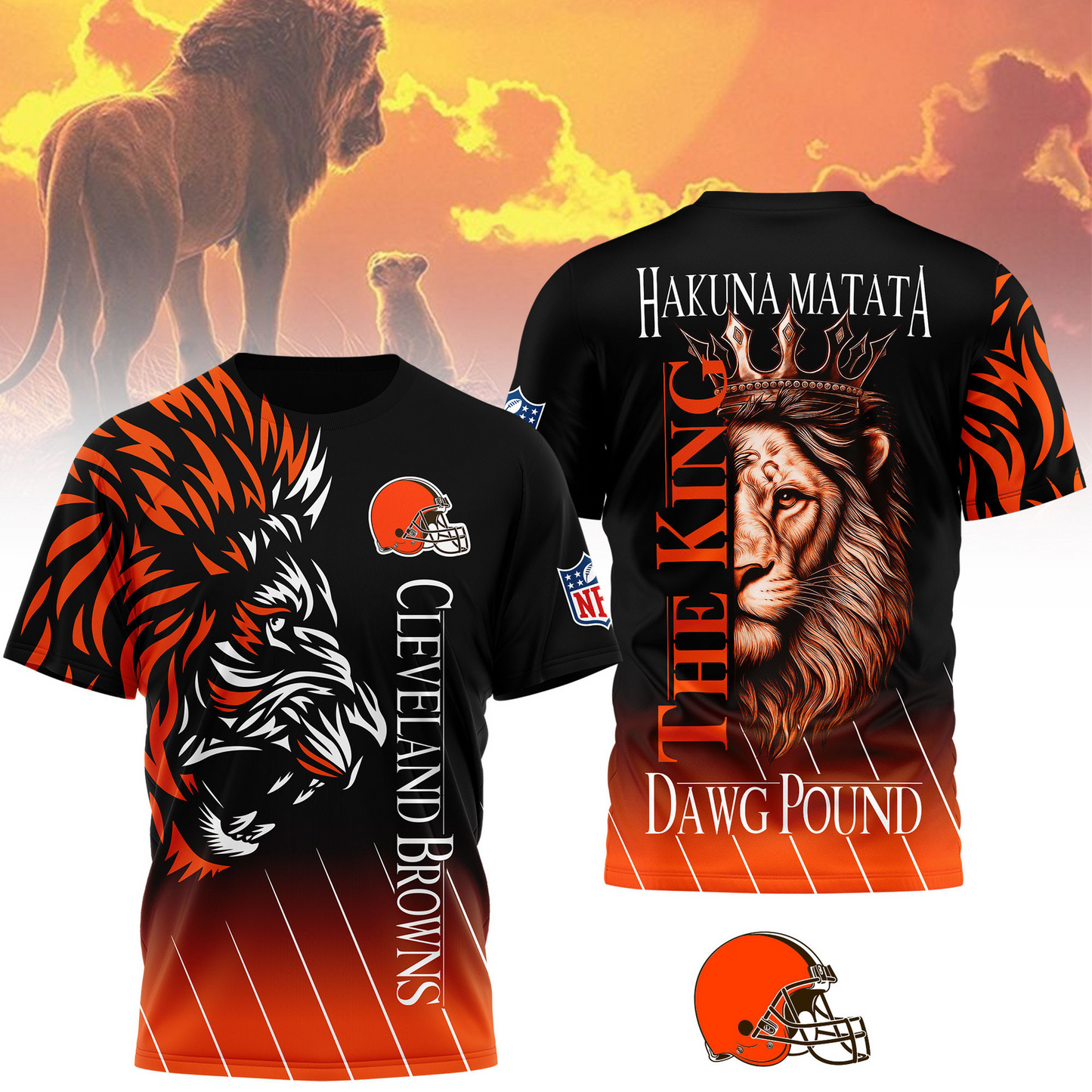 CLE Premium NFL The Lion King Fan Shirt DDT CTND