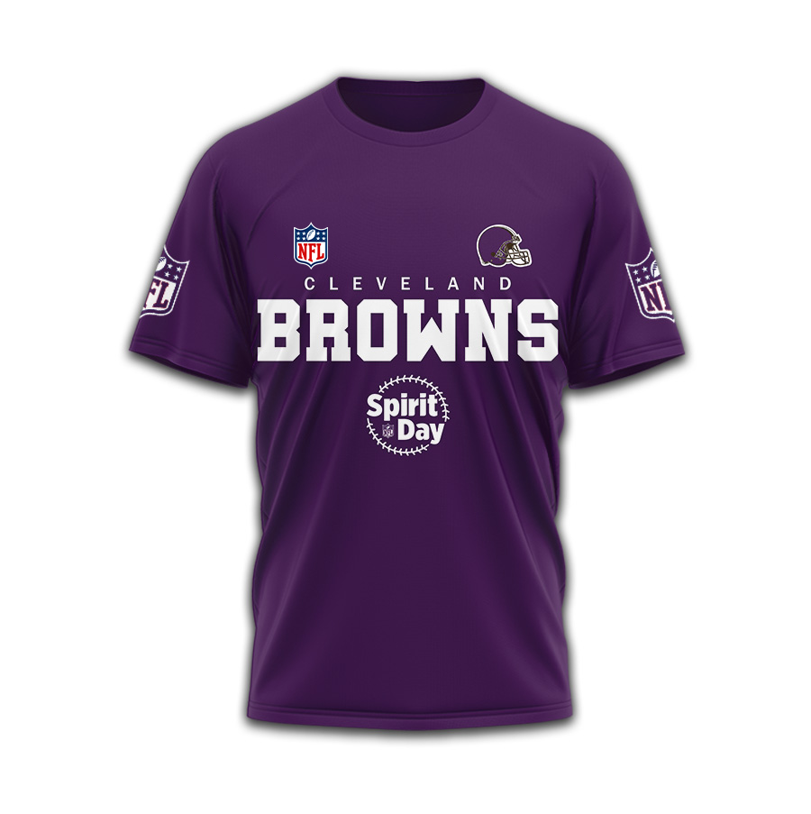 CLE Premium NFL x Spirit Day 3D Shirt DDT CTND