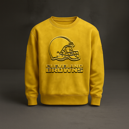 CLE x NFL Embossed Sweat Shirt DATND TANTD