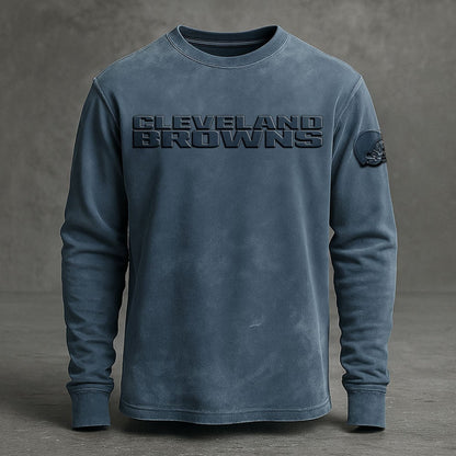 CLE x NFL Embossed SweatShirt DATND TANTD
