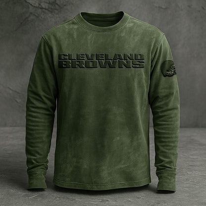 CLE x NFL Embossed SweatShirt DATND TANTD
