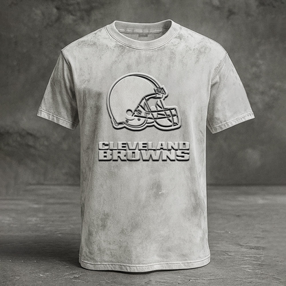 CLE x NFL Embossed T-Shirt DATND TANTD