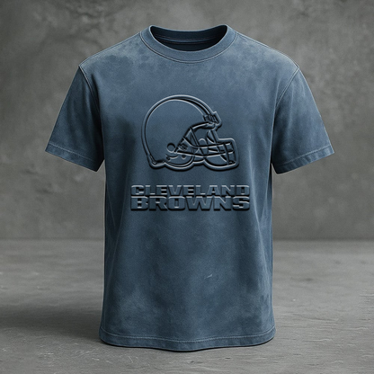 CLE x NFL Embossed T-Shirt DATND TANTD