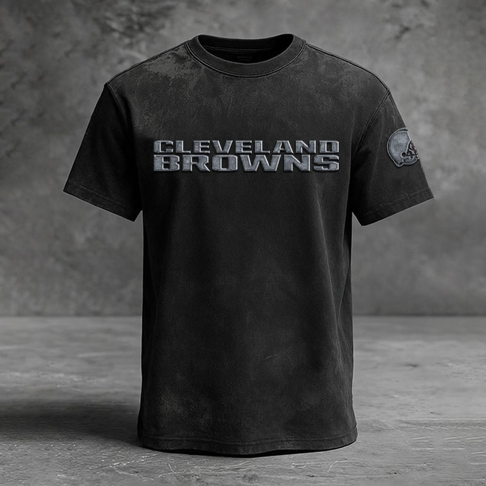 CLE x NFL Embossed Tshirt DATND TANTD