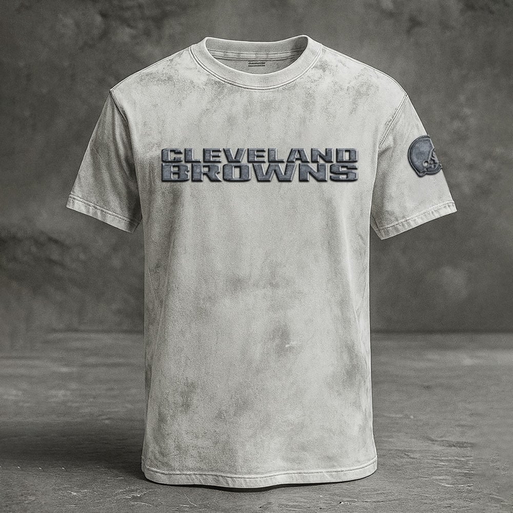 CLE x NFL Embossed Tshirt DATND TANTD