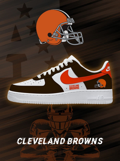 CLE x NFL Luxury AF1 Sneakers 200626