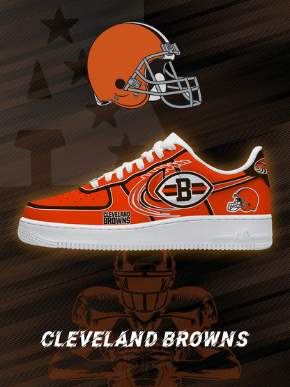 CLE x NFL Luxury AF1 Sneakers 200626