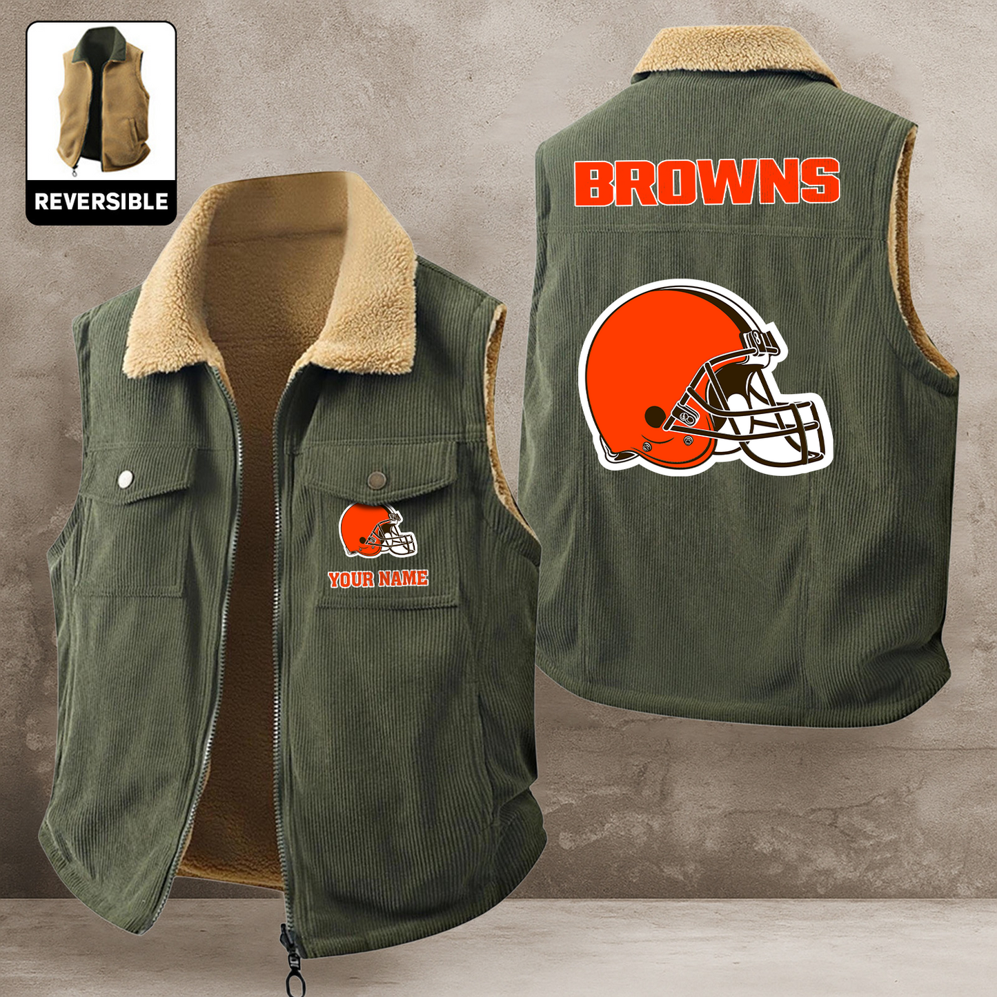 CLE x NFL Nice Jackets DATND TANTD