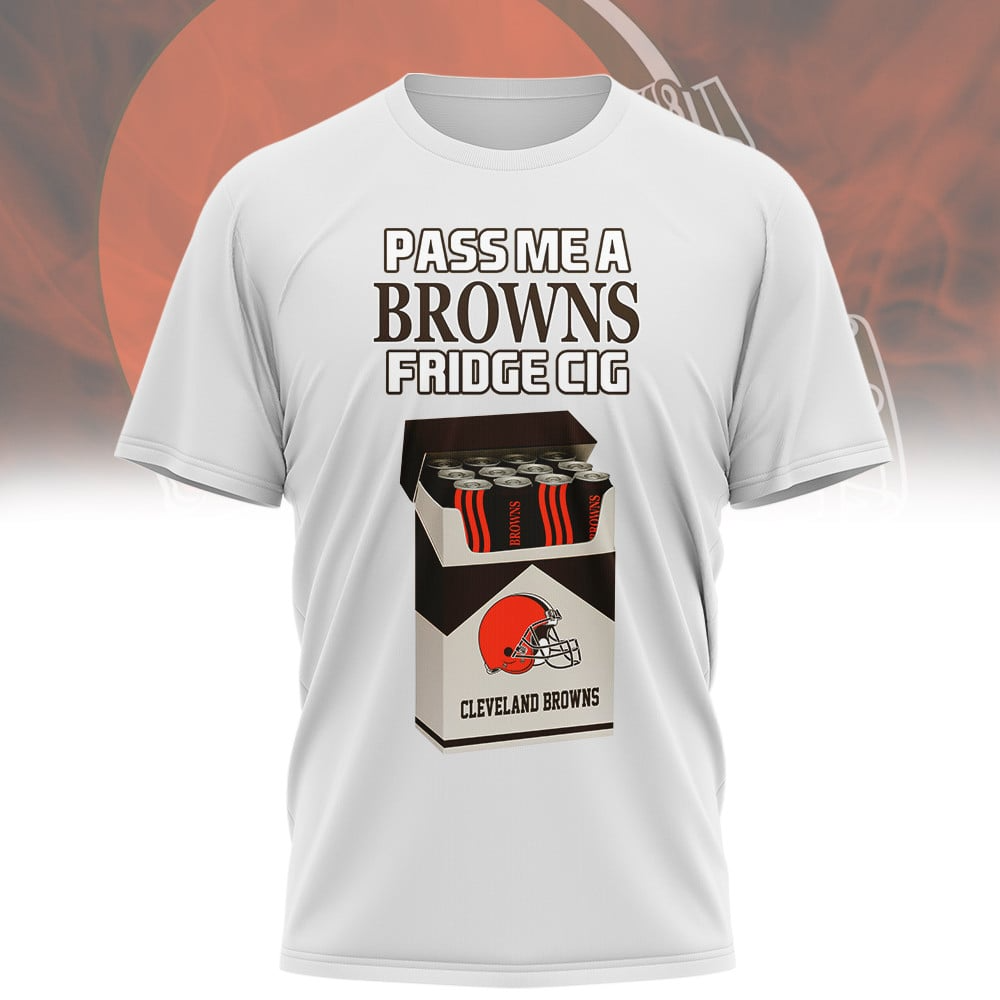 CLE x NFL Personalized Fridge Cig 3D Shirt DDT CTND