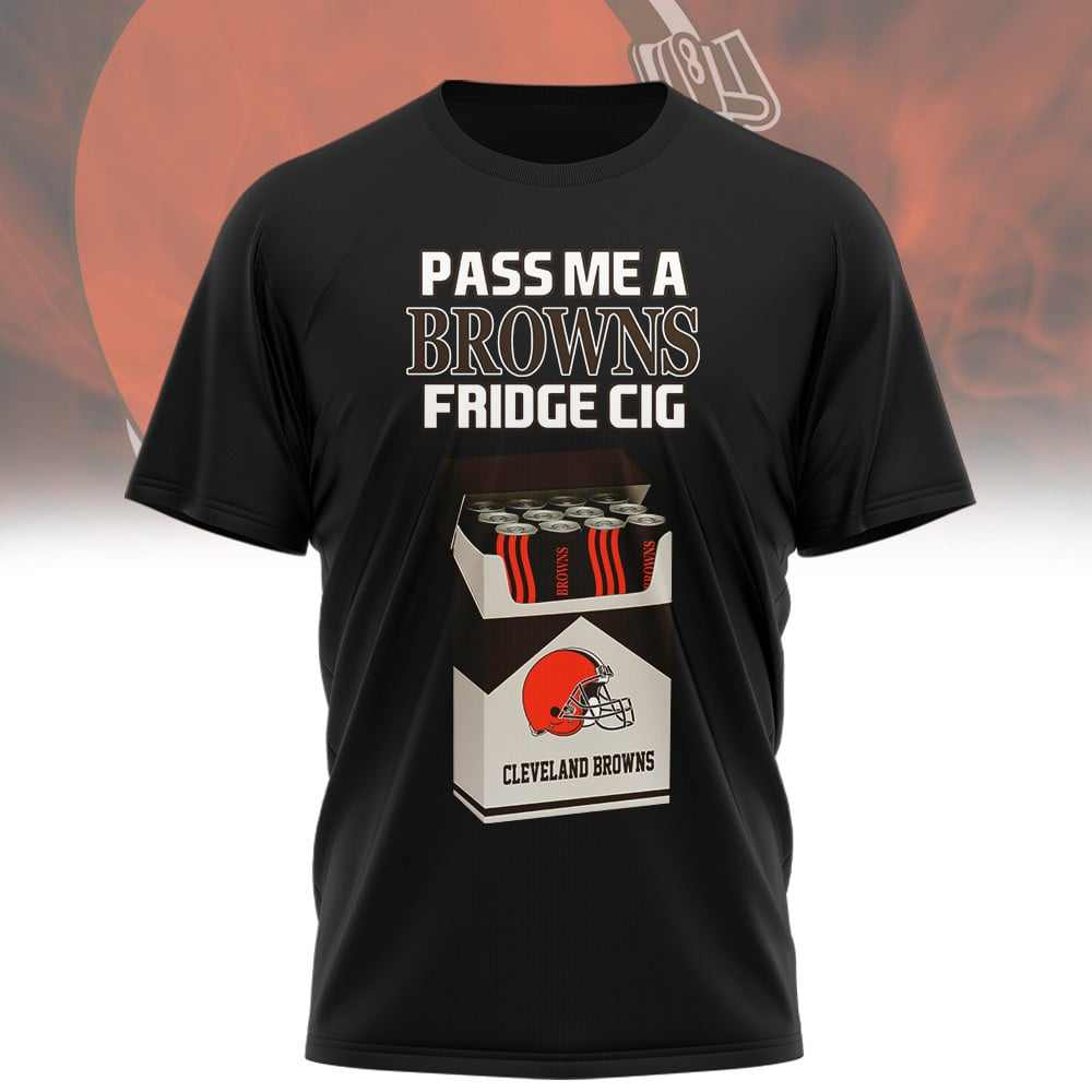 CLE x NFL Personalized Fridge Cig 3D Shirt DDT CTND