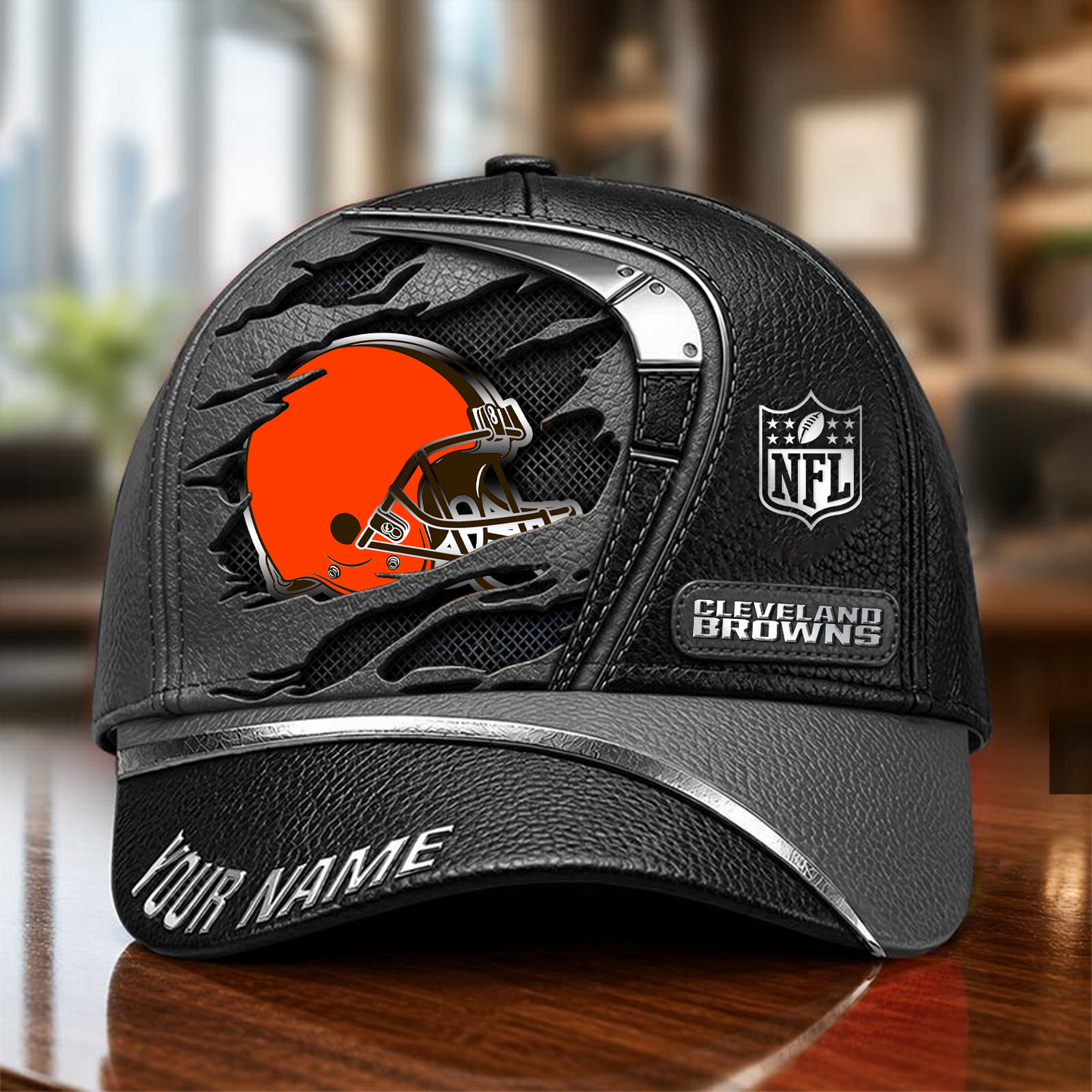 CLE x NFL Premium Multicolor 3D Cap 200626