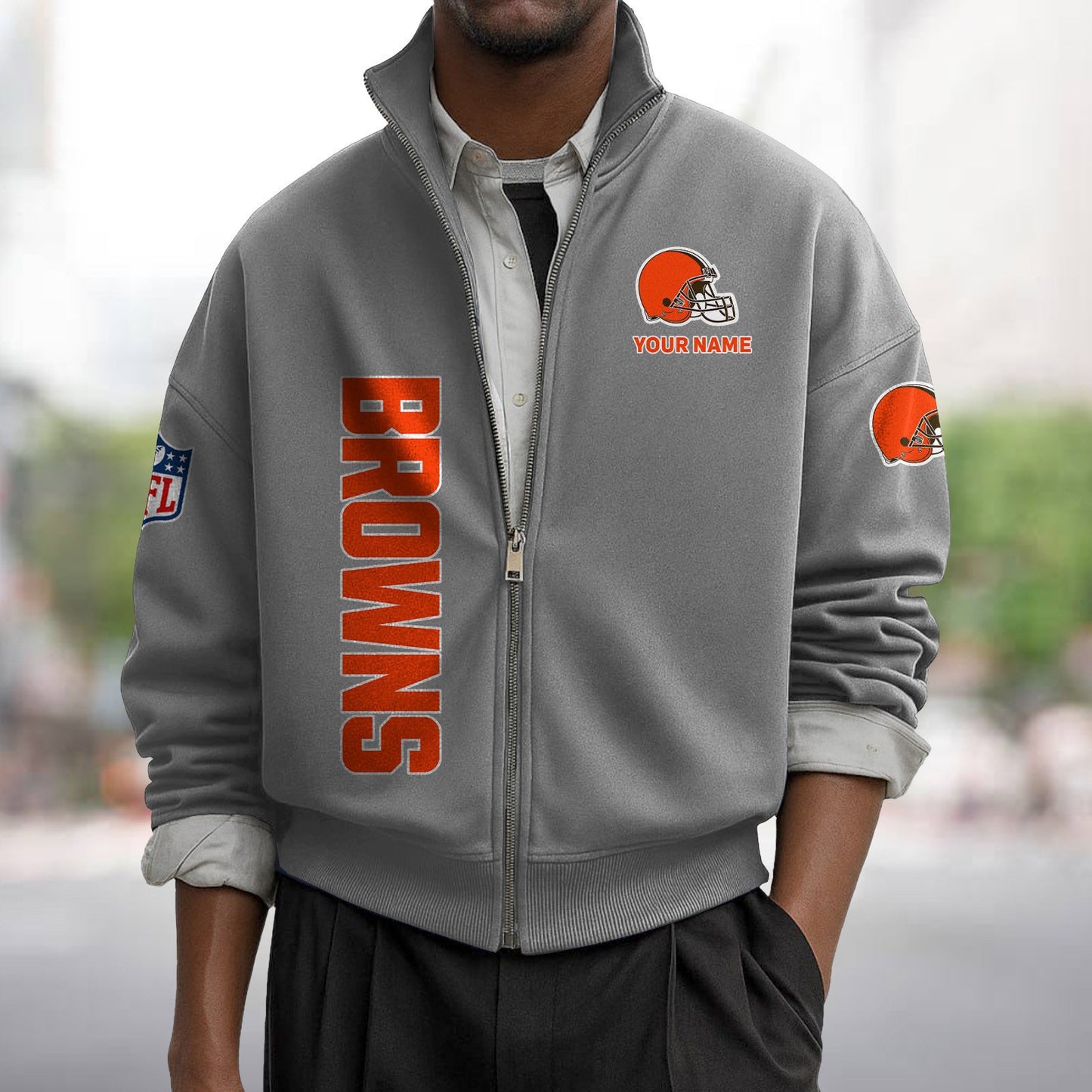 CLE x NFL Sweatshirt Full Zip DATND TANTD