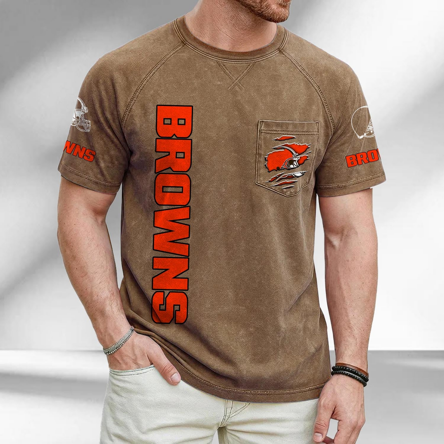 CLE x NFL T-Shirt 2705 DatND DVT