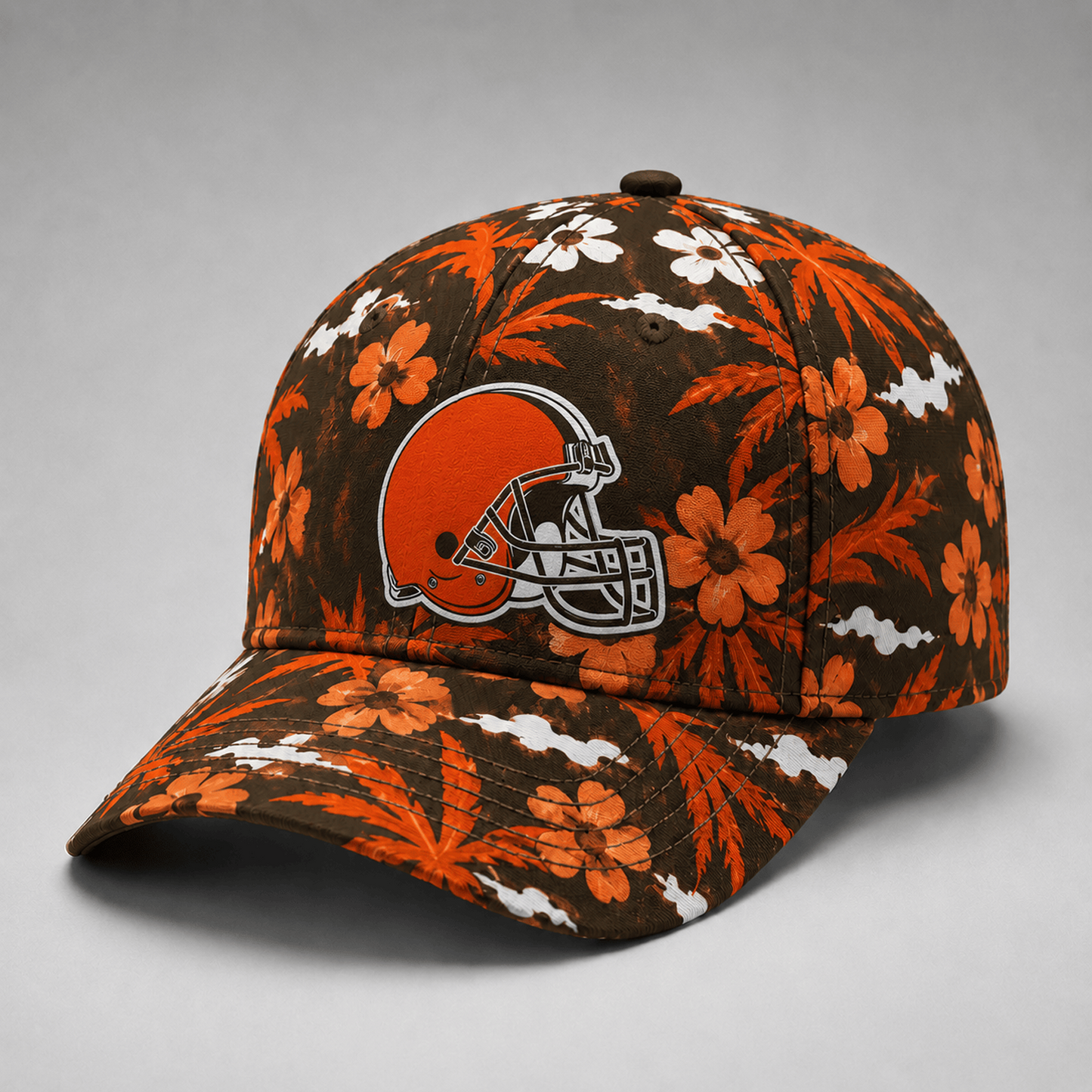 CLE x NFL Tropical Floral Cap