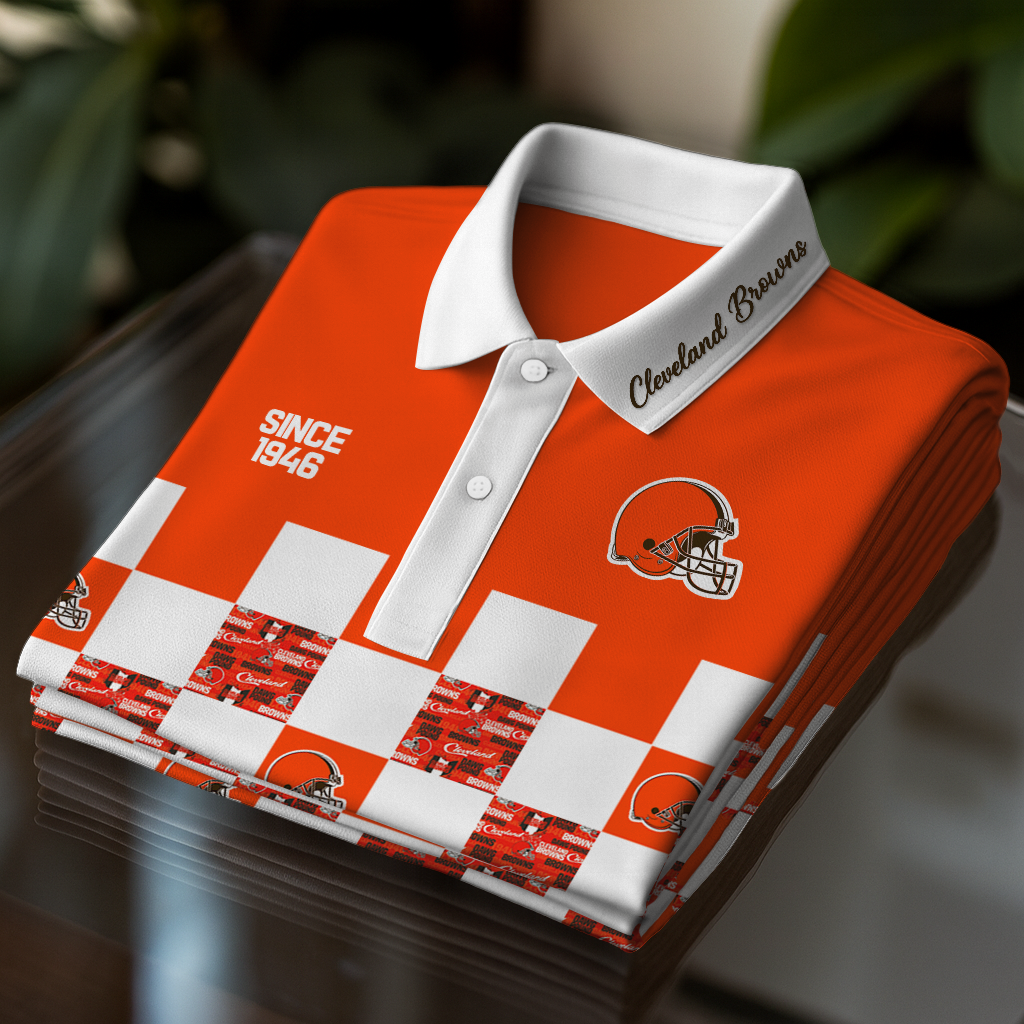 CLE Premium NFL V3 Polo Shirt DDT NTL