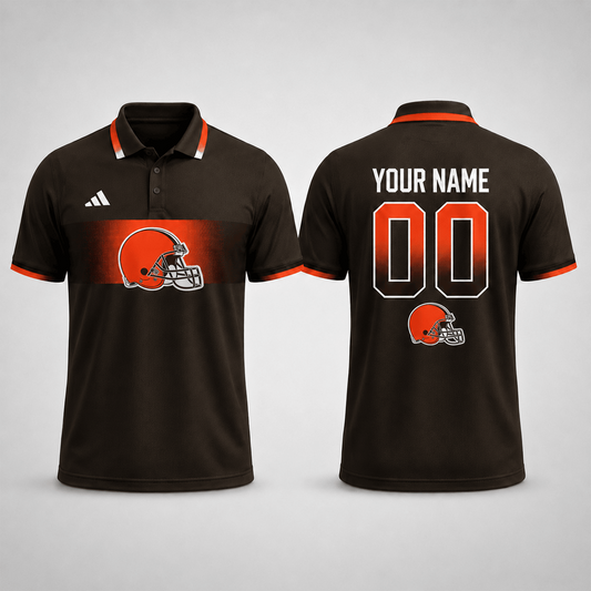 CLE_NFL Legacy Elite Polo – Premium Edition