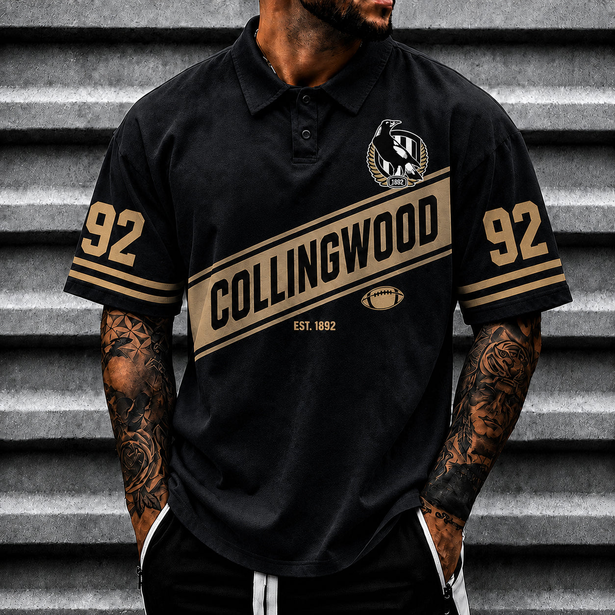 COL x AFL Luxury V3 Polo Shirt