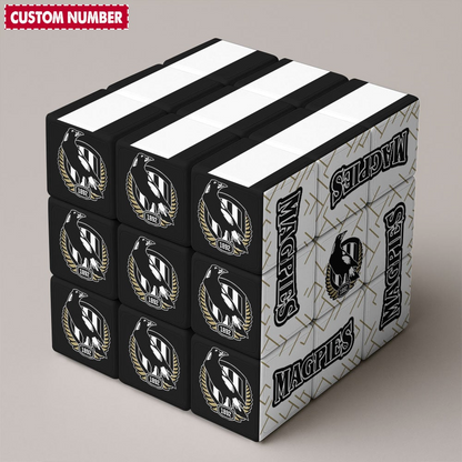 COL x AFL Personalized Rubik Cube Gifts For Fan DDT CTND