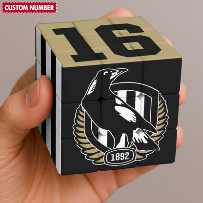 COL x AFL Personalized Rubik Cube Gifts For Fan DDT CTND