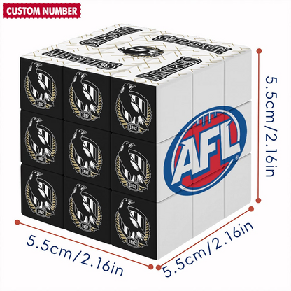 COL x AFL Personalized Rubik Cube Gifts For Fan DDT CTND