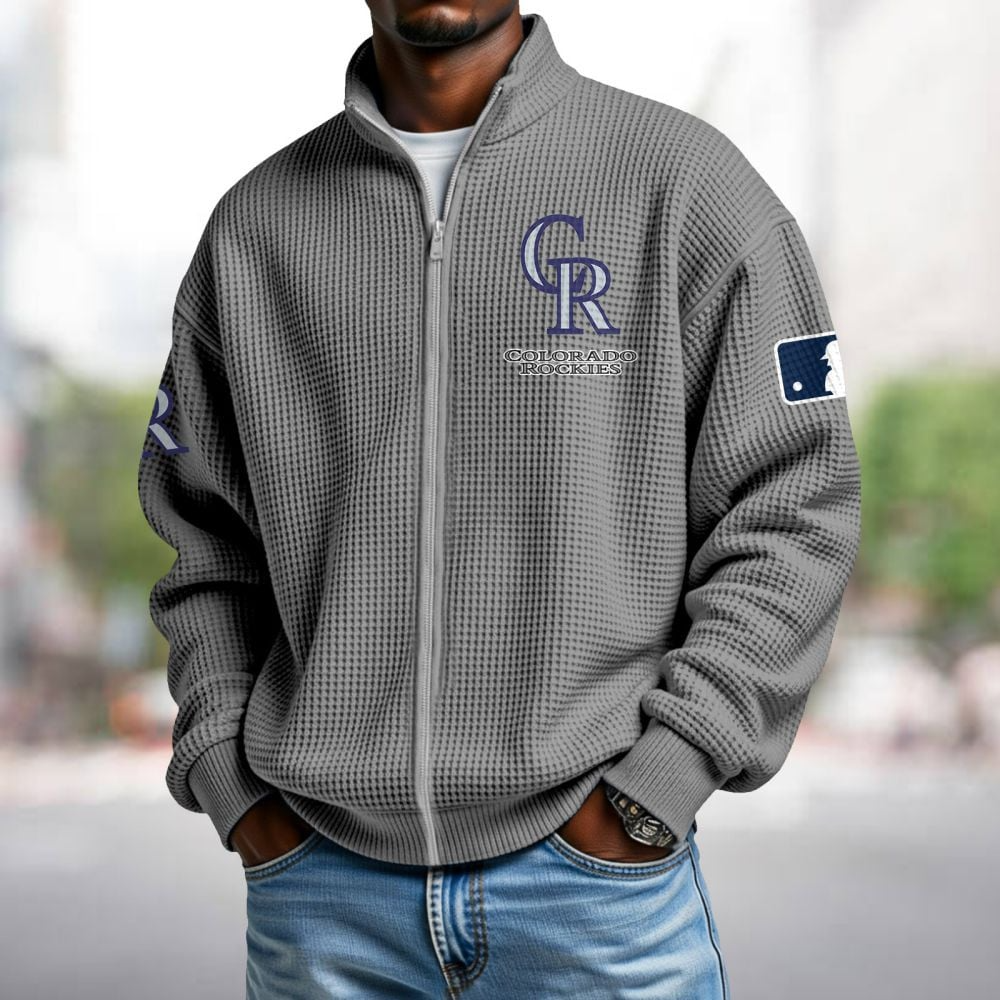 COL x MLB Waffle Zip-Up Sweatshirt DatND DVT
