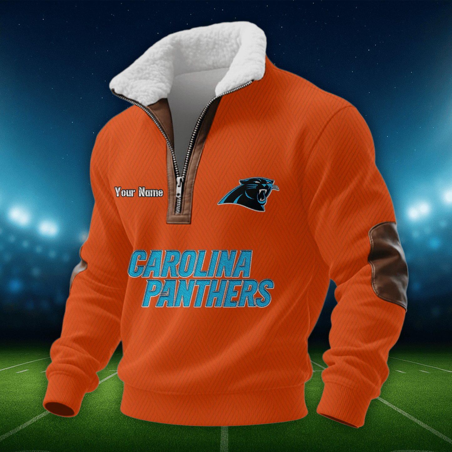CP NFL Men Fur Collar Sweatshirt DDT CTND