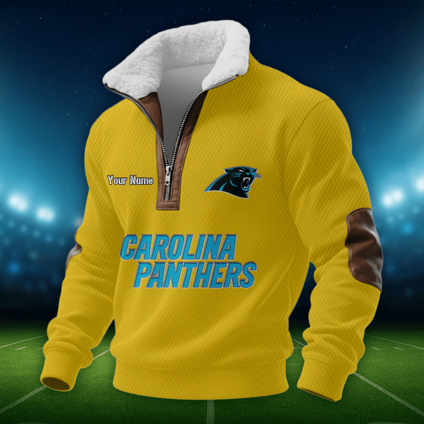 CP NFL Men Fur Collar Sweatshirt DDT CTND
