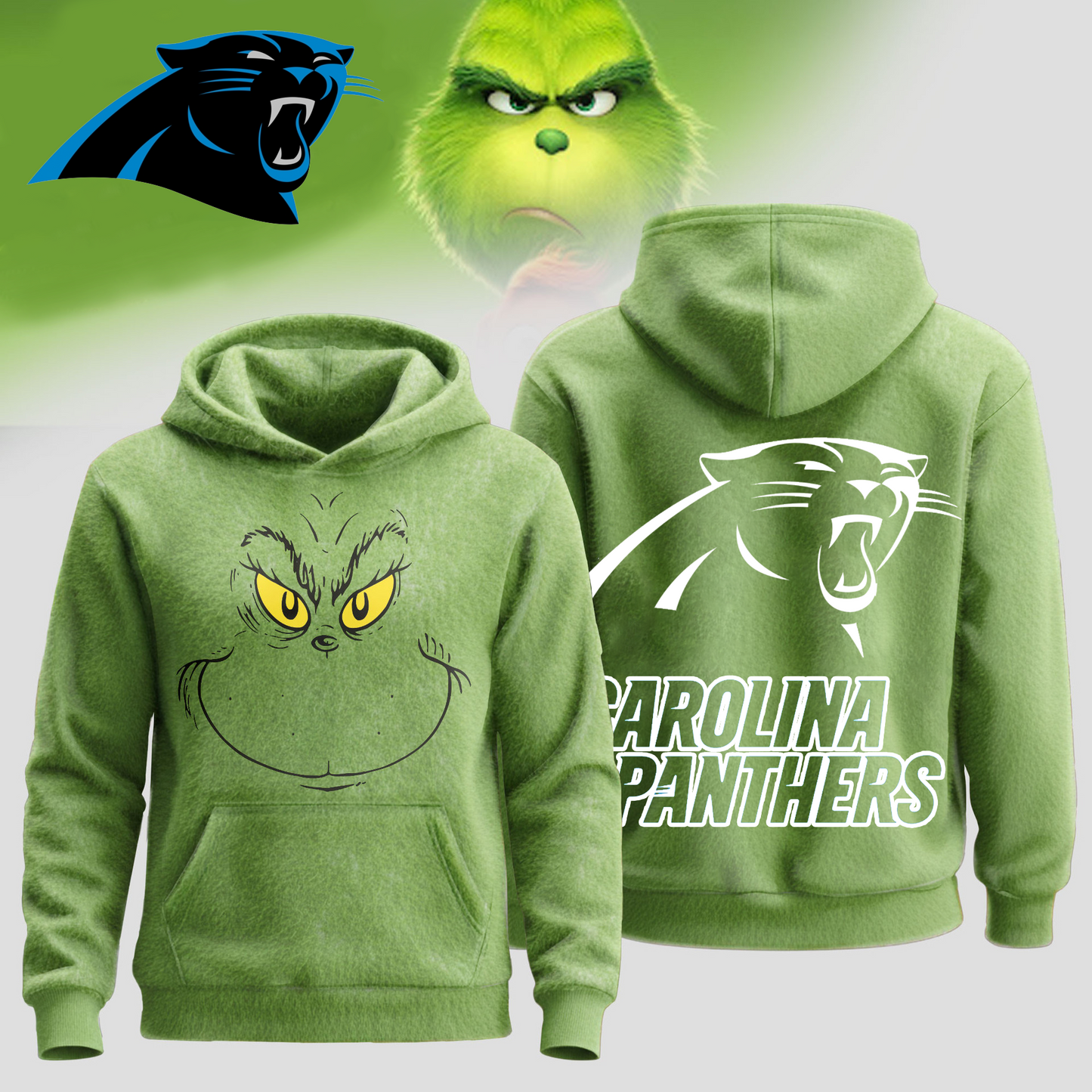 CP Premium NFL Grinch Christmas Hoodie DDT CTND