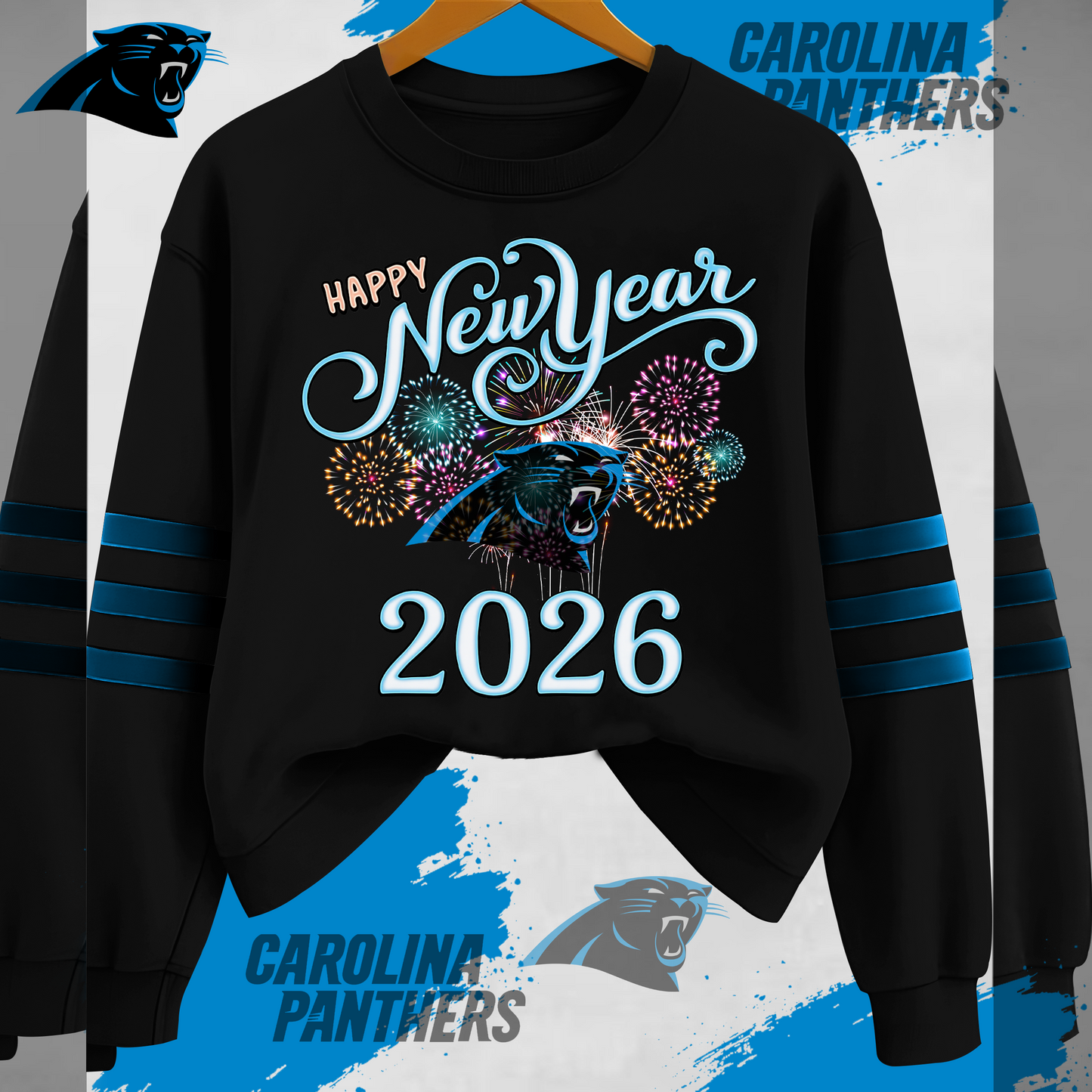 CP Premium NFL Happy New Year 2026 Sweatshirt DDT CTND