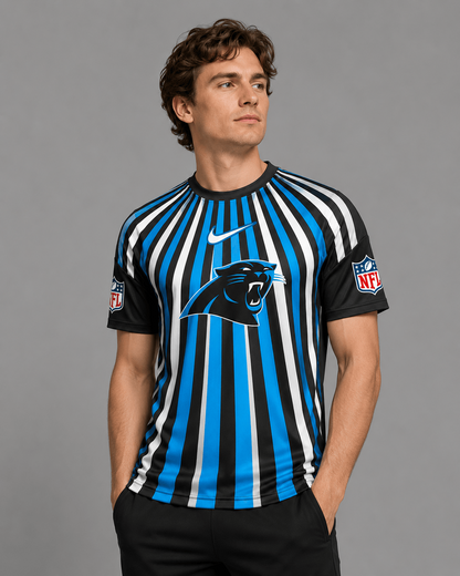 CP Premium NFL Men’s Athletic Vertical Stripe T-Shirt